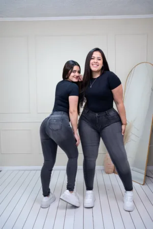 Skinny Jeans Mónaco (Gris)