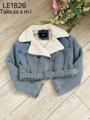 Chaqueta Denim Forrada (celeste)