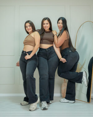 Wide leg Brasil (negro) - 38