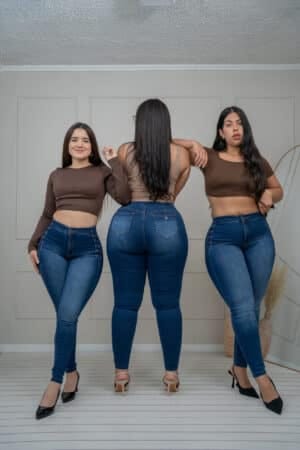 Skinny Jeans Dubai (Azul Focalizado)