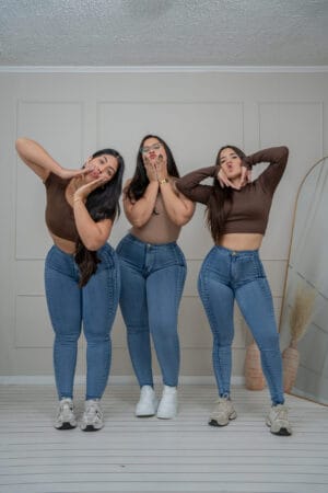 Skinny Jeans Guatemala (Celeste)
