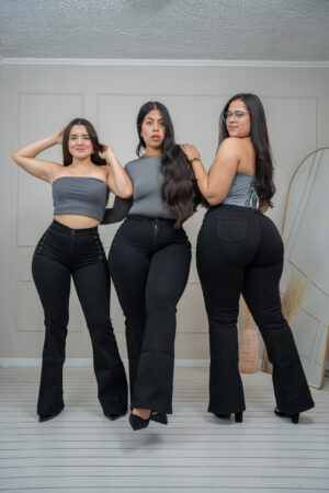 Flare Jeans Dubai (Negro)