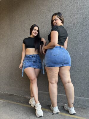 Falda short Colombia (azul)