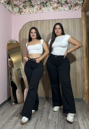 Wide Leg Polonia (Negro)