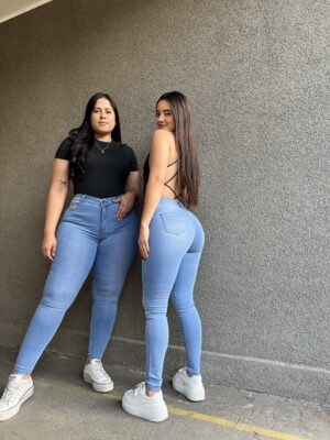 Skinny Jeans Mónaco (Celeste)