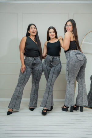 Flare Jeans Jamaica (Gris)
