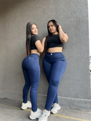 Skinny Jeans Dubai (azul liso)
