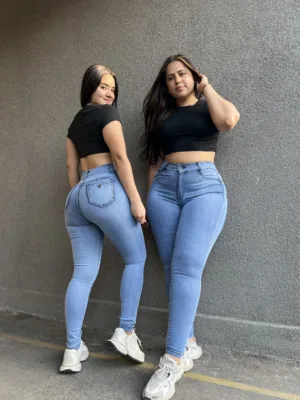 Skinny Jeans Argentina (Celeste)