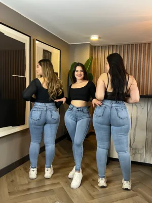 Skinny Jeans Argentina (Celeste)