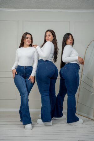 Flare Jeans Jamaica (azul) - 42