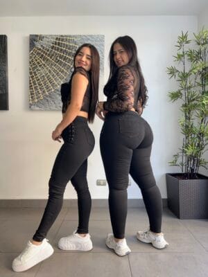 Skinny Jeans Dubai (negro) - 38