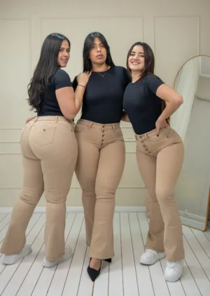 Flare Jeans Honduras (beige)