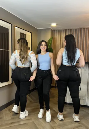 Cargo Jeans Toronto (Negro)