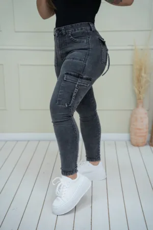 Skinny Cargo Toronto (gris) - 48