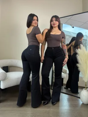 Flare Jeans Dubai (negro)