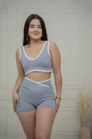 Set Femme Fit (gris)