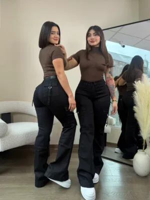 Flare cargo Toronto (negro)