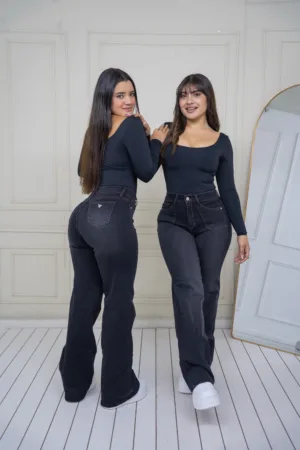 Wide leg Polonia (grafito) - 44