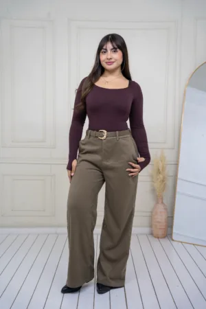 Pantalón Sastrero Olivia (incluye cinturón)