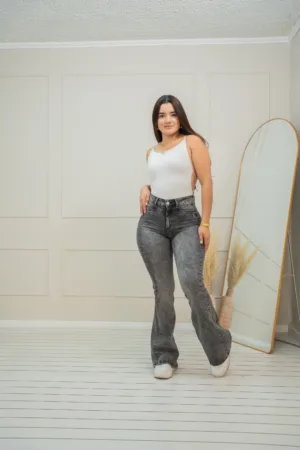 Flare Jeans Buenos Aires (gris) - 42