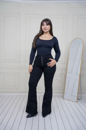 Flare Jeans Estambul (negro) - 38
