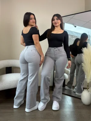 Wide leg Dubai (gris)