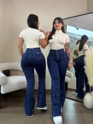 Flare Jeans Bogotá (azul)