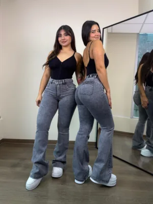 Flare Jeans New York (gris) - 40