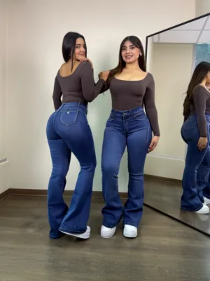 Flare Jeans Buenos Aires (azul) - 36