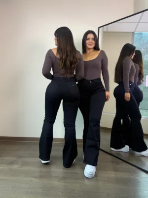 Flare Jeans España (negro) - 40