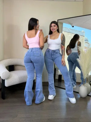 Flare Jeans España (celeste) - 46