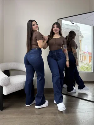 Wide leg Tulum (azul)