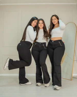 Flare Jeans Seúl (negro) - 40